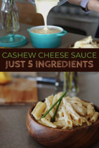 5-Ingredient Creamy Cashew Cheese Sauce (Non-Dairy)