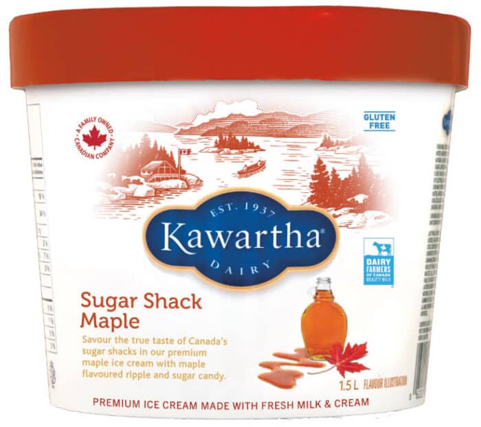 Kawartha Sugar Shack Maple Ice Cream