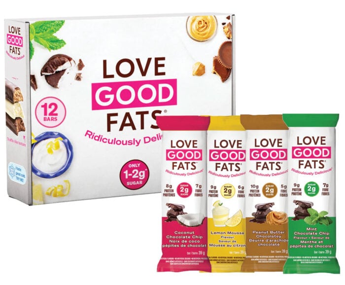 Love Good Fats Variety Pack Protein Bars